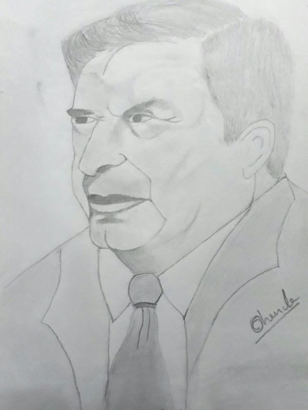 Nice Pencil Sketch By Sudhir Dhende