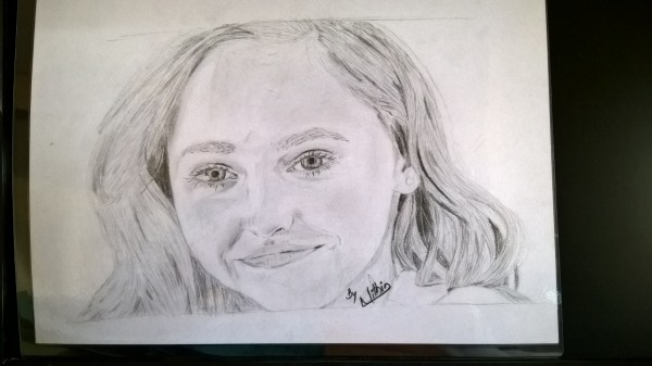 Pencil Sketch Of Madison Wolfe