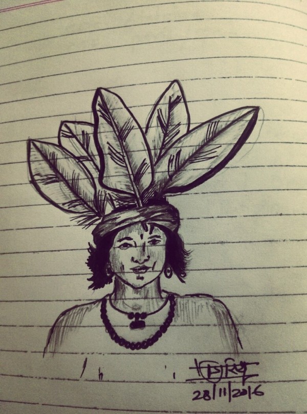 Pencil Sketch By Gavali Girish