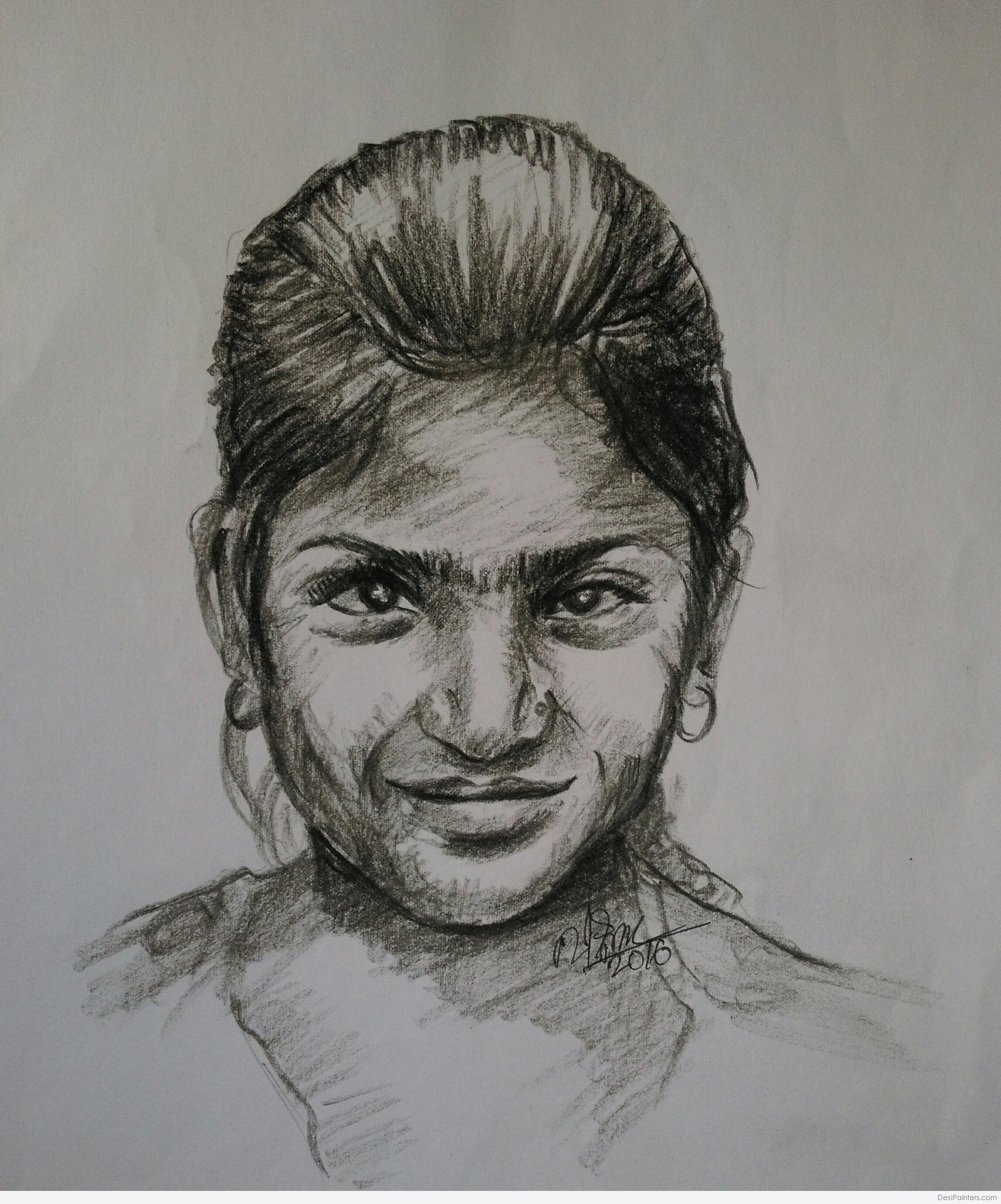 Draw a girl || Face Drawing || Pencil Sketch. : r/drawing