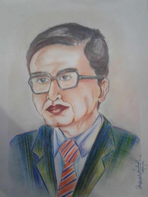 Pencil Sketch Of Dr. B.R Ambedkar - DesiPainters.com