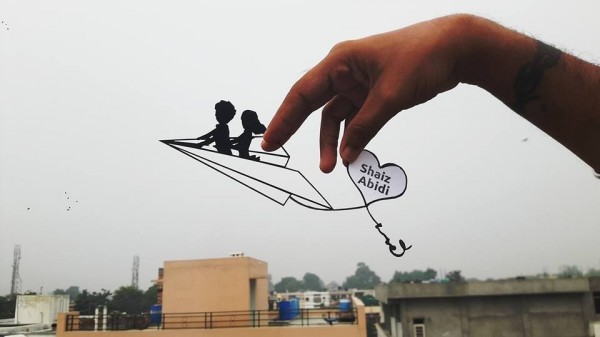 Papercut Art Painting By Shaiz Abidi