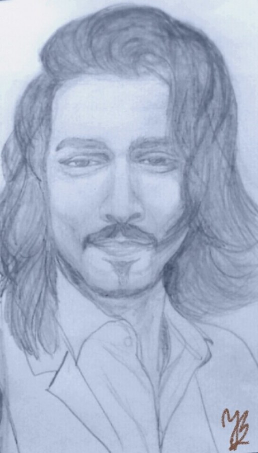 Pencil Sketch of Bhuvan Bam #BB kVines - DesiPainters.com