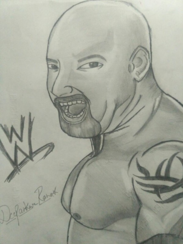 Pencil Sketch of Goldberg