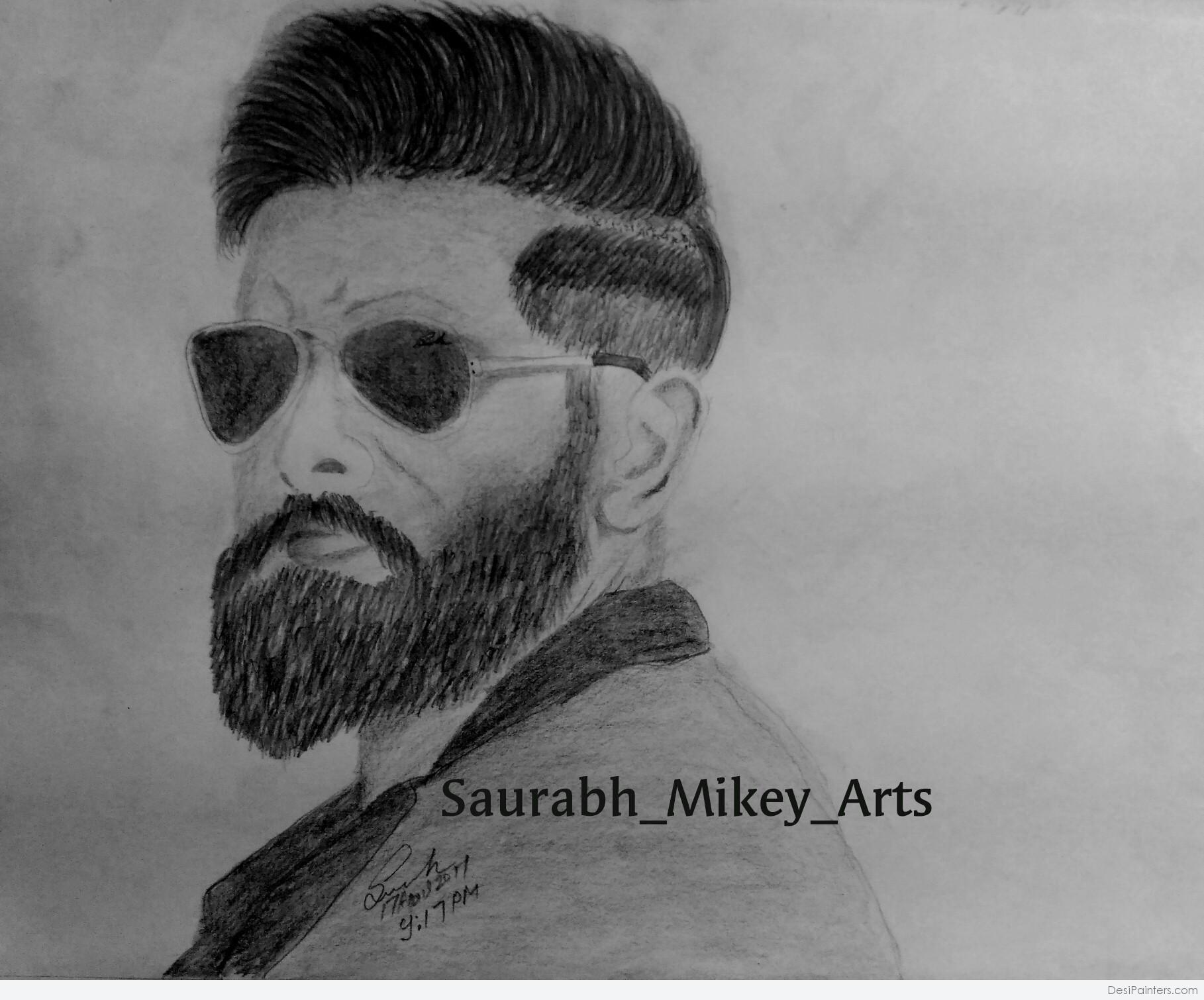 Vikram Sketch Movie Art HD by VigneshTDesign on DeviantArt