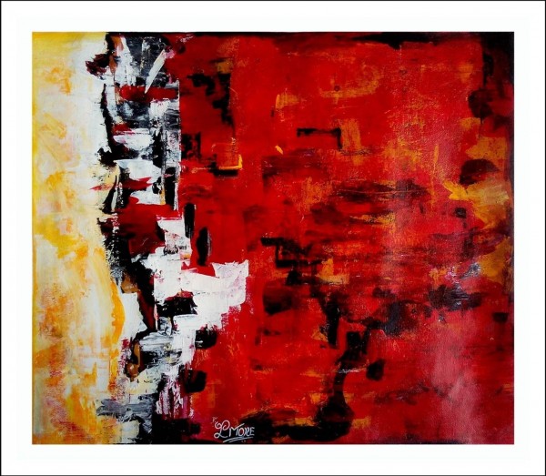 Acryl Painting of Abstract Art