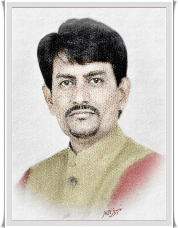 Mixed Painting of Alpeshji Thakor