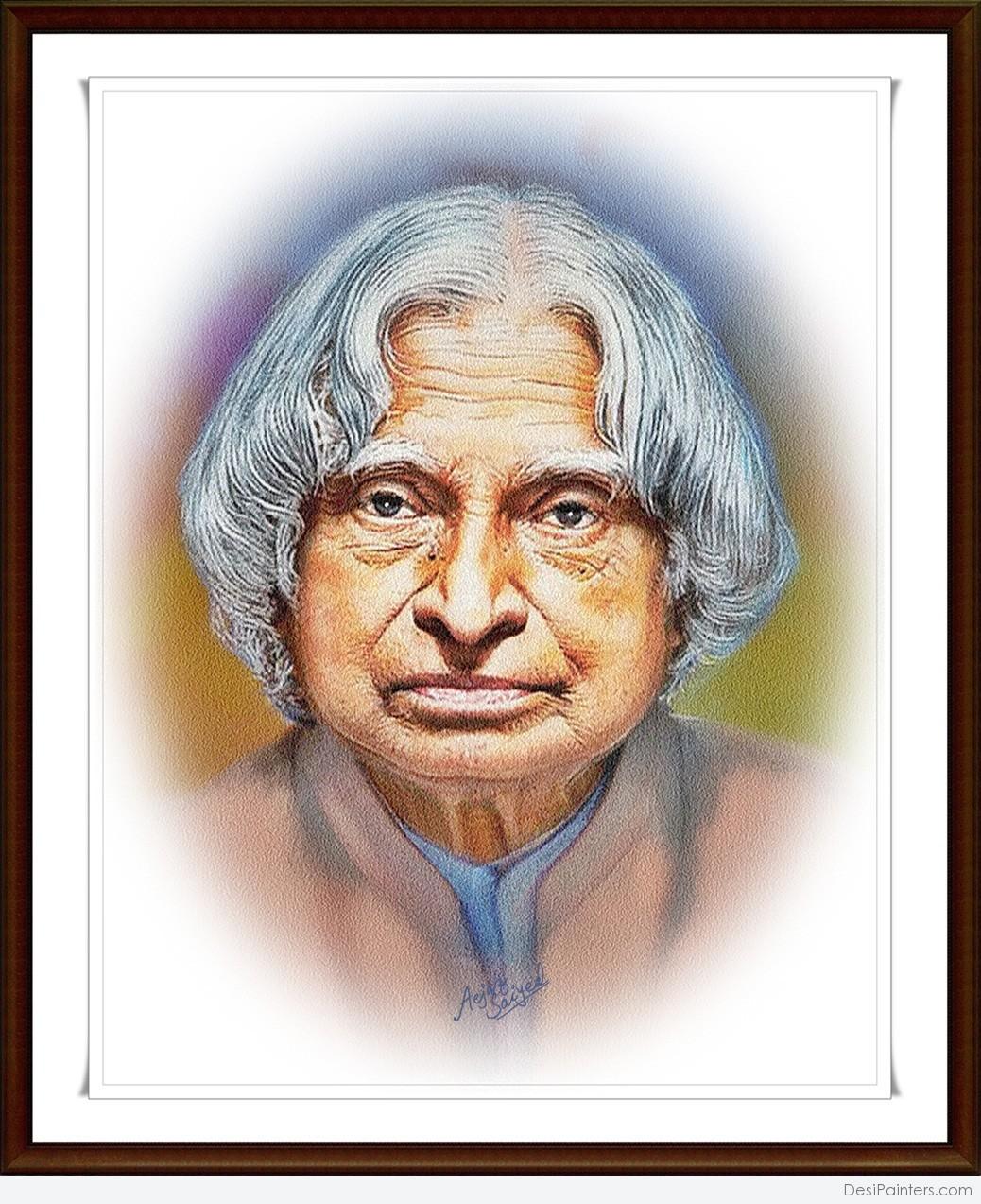 A P J Abdul Kalam Paintings | DesiPainters.com