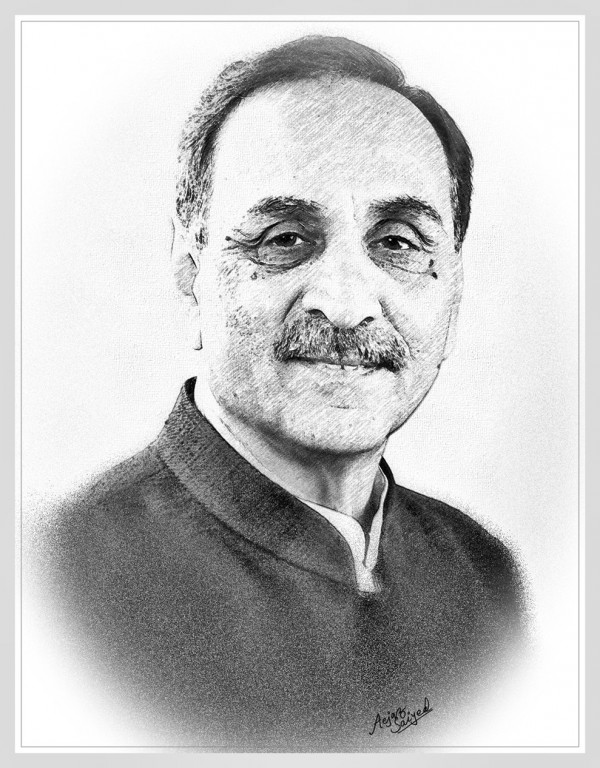 Mixed Painting Of Vijay Rupani - DesiPainters.com