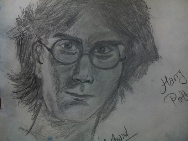 Pencil Sketch Of Harry Potter