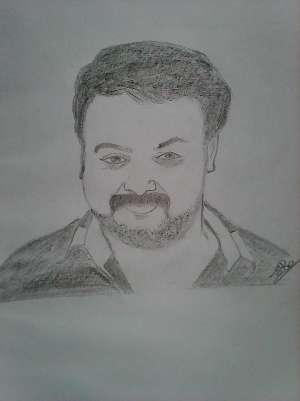 Pencil sketch Of Kunchako Boban