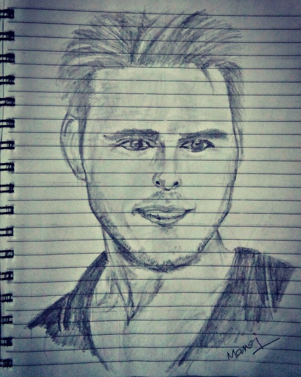 Brilliant Pencil Sketch Of Hollywood Actor