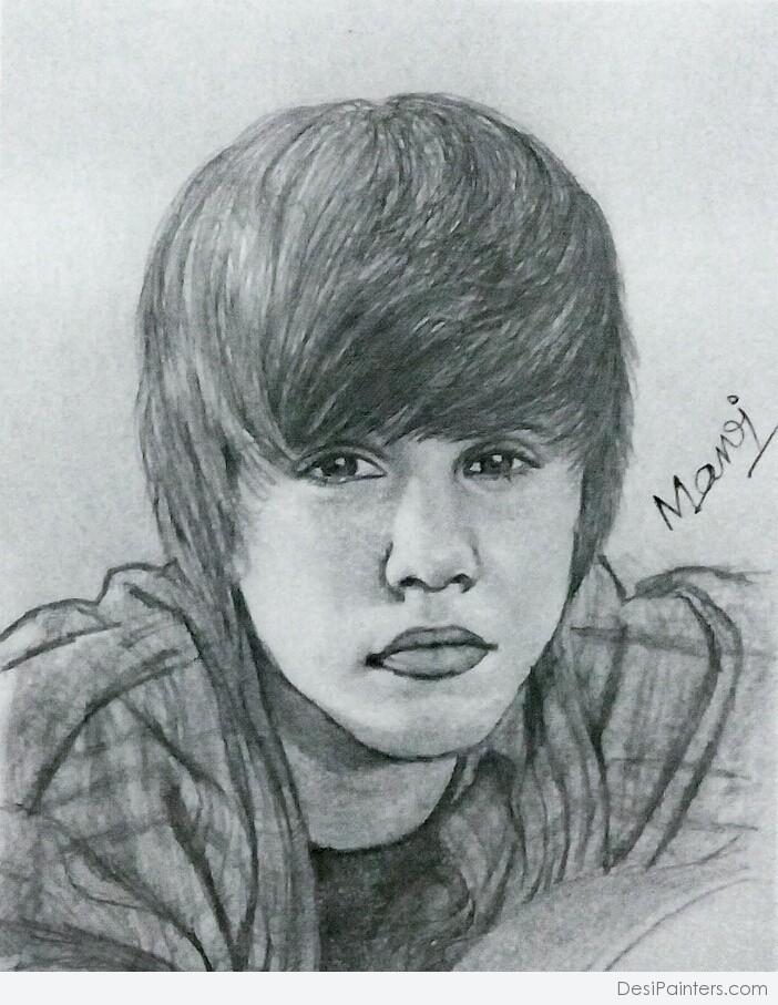 Drawing Justin Bieber - YouTube