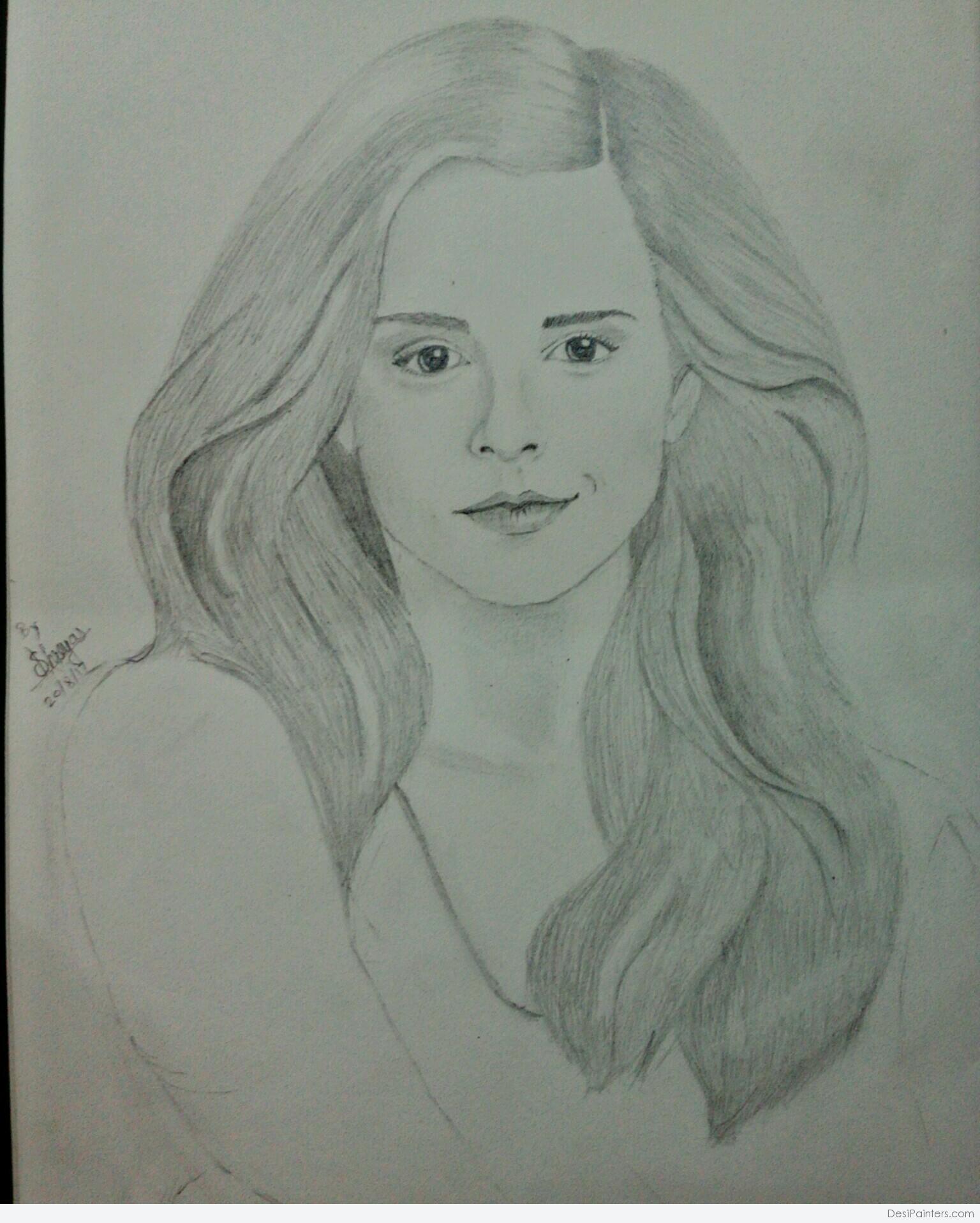 emma watson sketch | Harry potter portraits, Emma watson sketch, Harry  potter art drawings