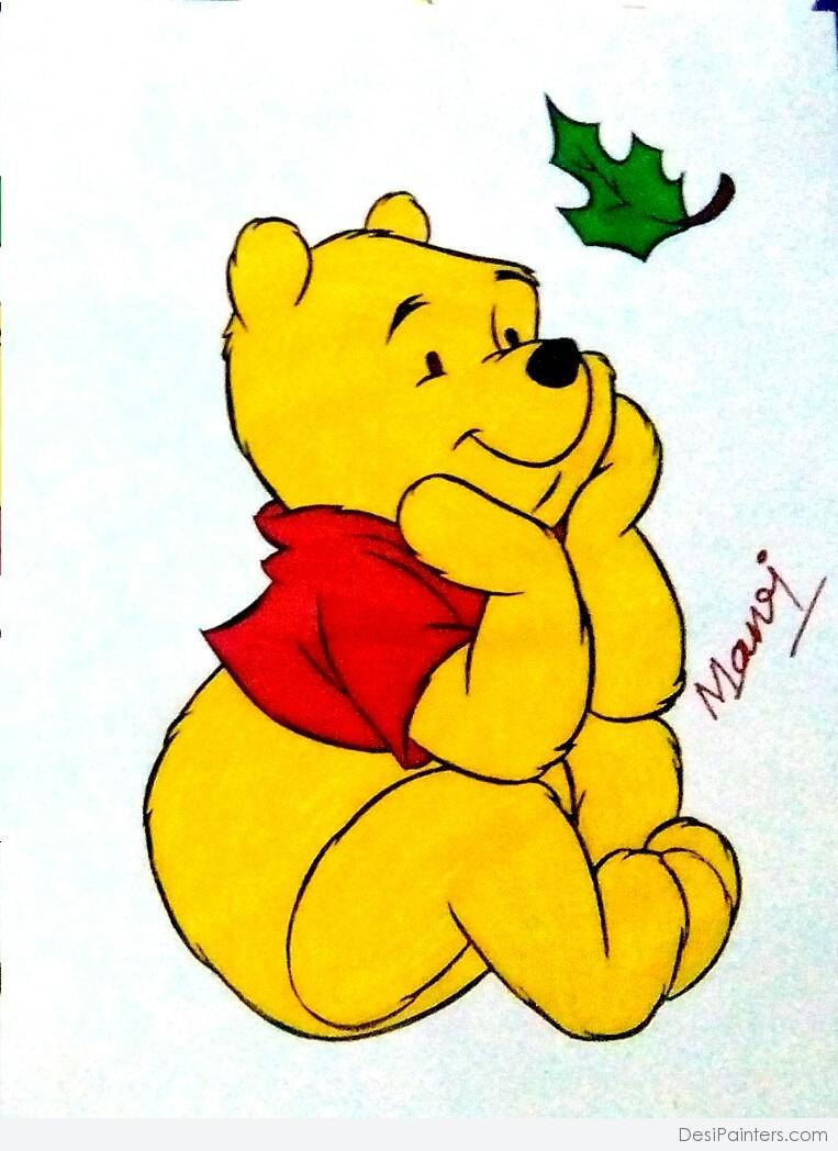 Pencil Color Of Winnie The Pooh 
