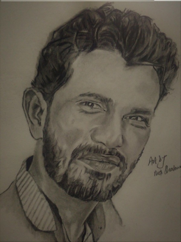 Pencil Sketch Of My Elder Brother - DesiPainters.com