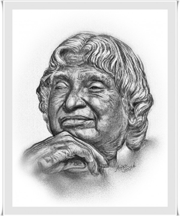 Digital Painting Of Dr. A.P.J. Abdul Kalam - DesiPainters.com