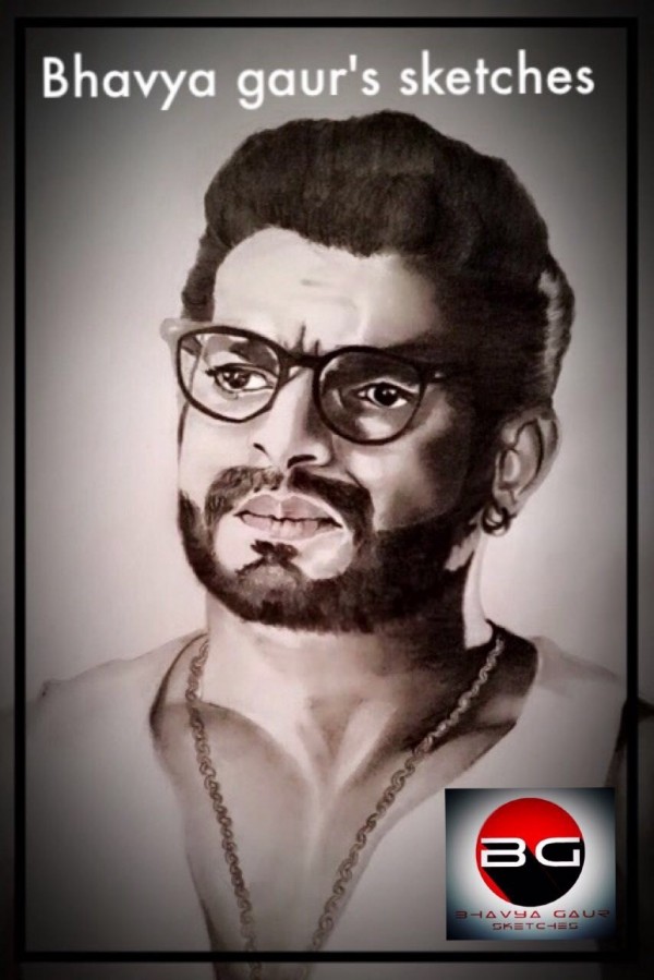 Awesome Pencil Sketch Of Karan Patel - DesiPainters.com