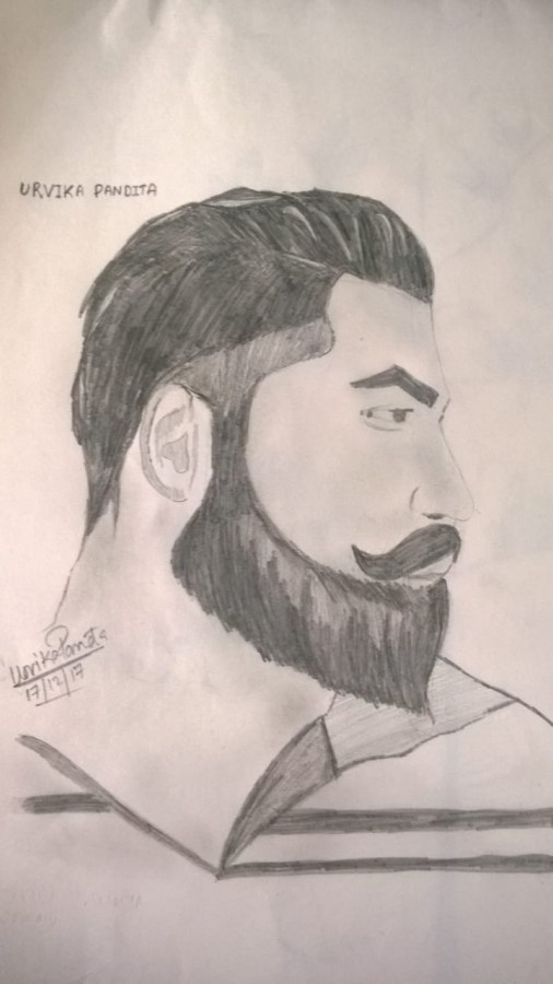 Pencil Sketch Of Parmish Verma