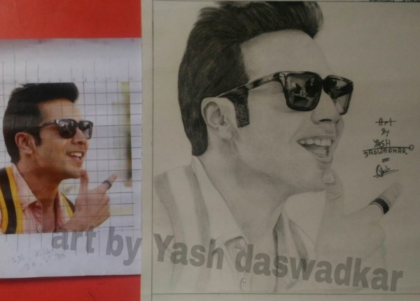 Amazing Pencil Sketch Of Varun Dhawan - DesiPainters.com