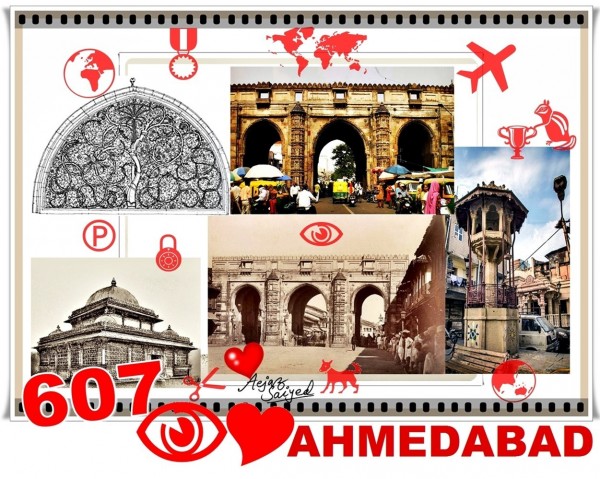 Wonderful Digital Painting Of Ahmedabad