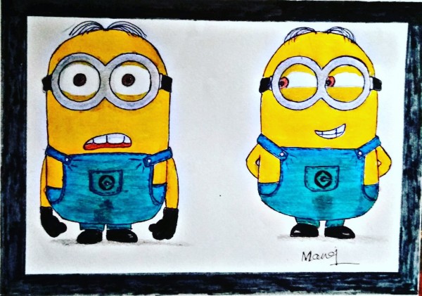 Wonderful Pencil Color Of Minions