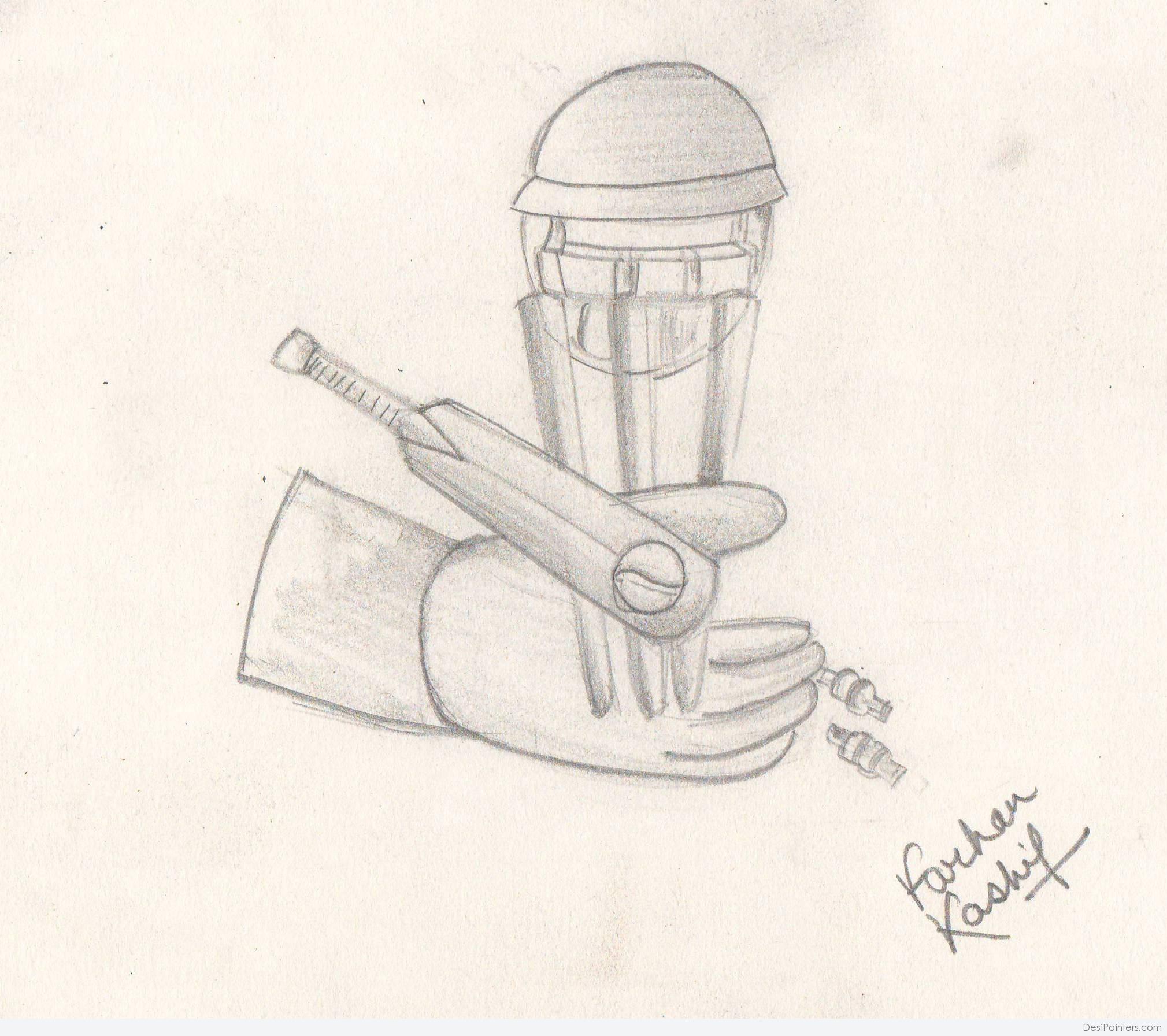 The God of Cricket” – My Pencil Strokes – Instagrammed