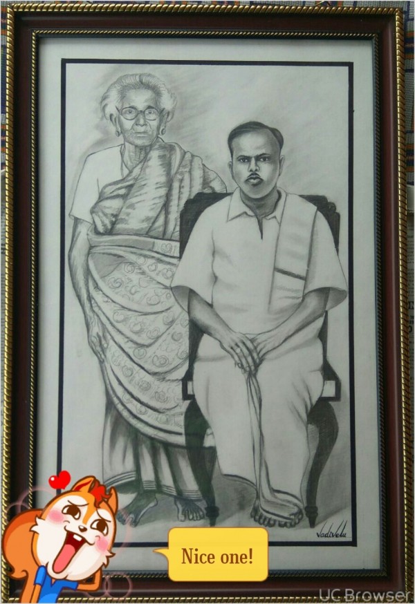 Brilliant Pencil Color Art By P.Vadivel - DesiPainters.com