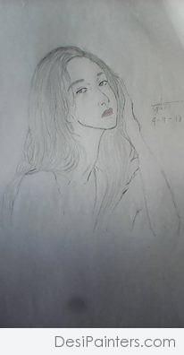 Pencil Sketch Of Seo Ye Ji - DesiPainters.com