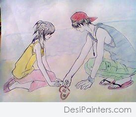 Pencil Color Of Anime Lovers