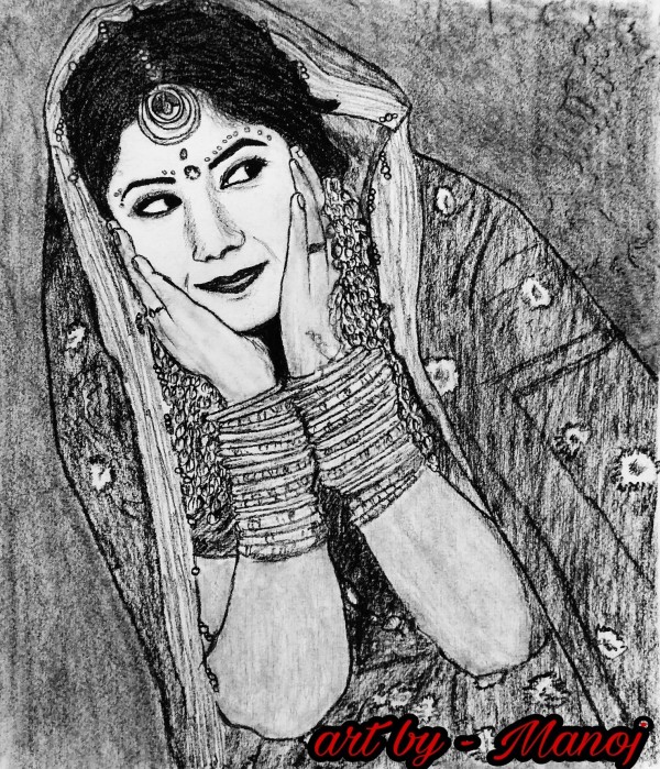 Perfect Pencil Sketch Art By Manoj Kumar Naik - DesiPainters.com
