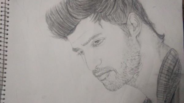 Pencil Sketch Of Tanuj Virwani - DesiPainters.com