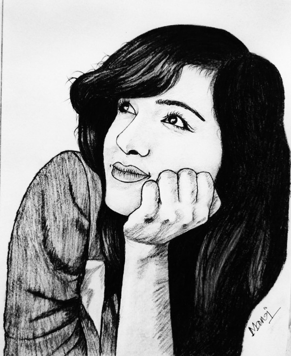 Beautiful Pencil Sketch Art By Manoj Kumar Naik - DesiPainters.com