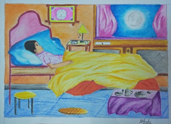 Beautiful Pastel Painting Art By Khushi Prasad - DesiPainters.com