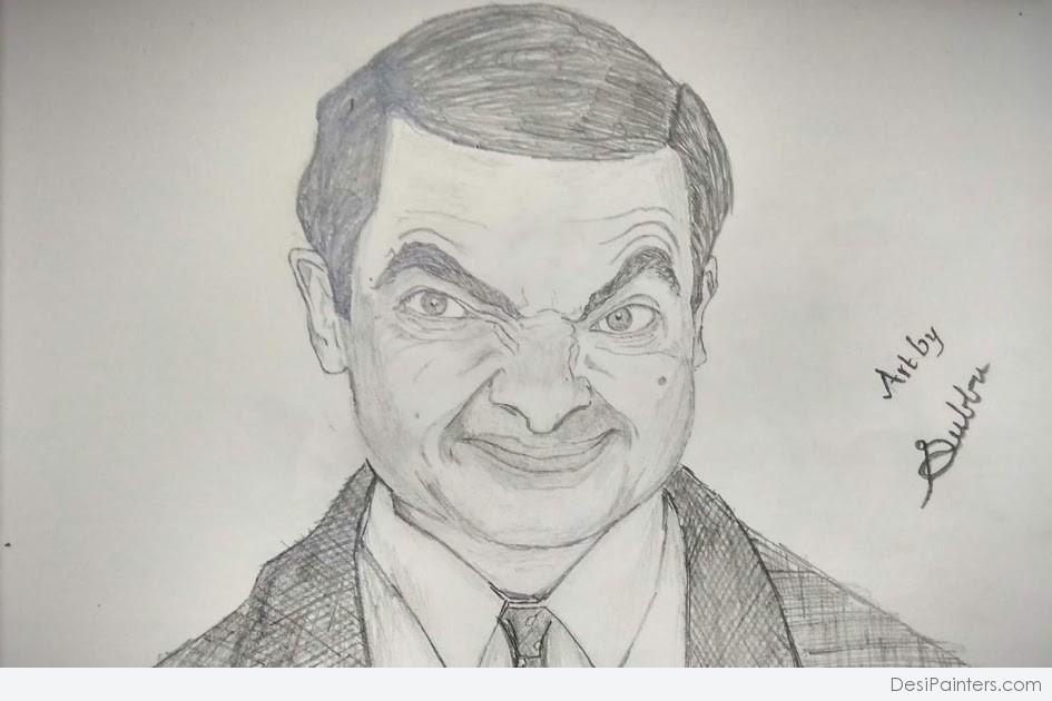 Mr Bean Paintings | DesiPainters.com