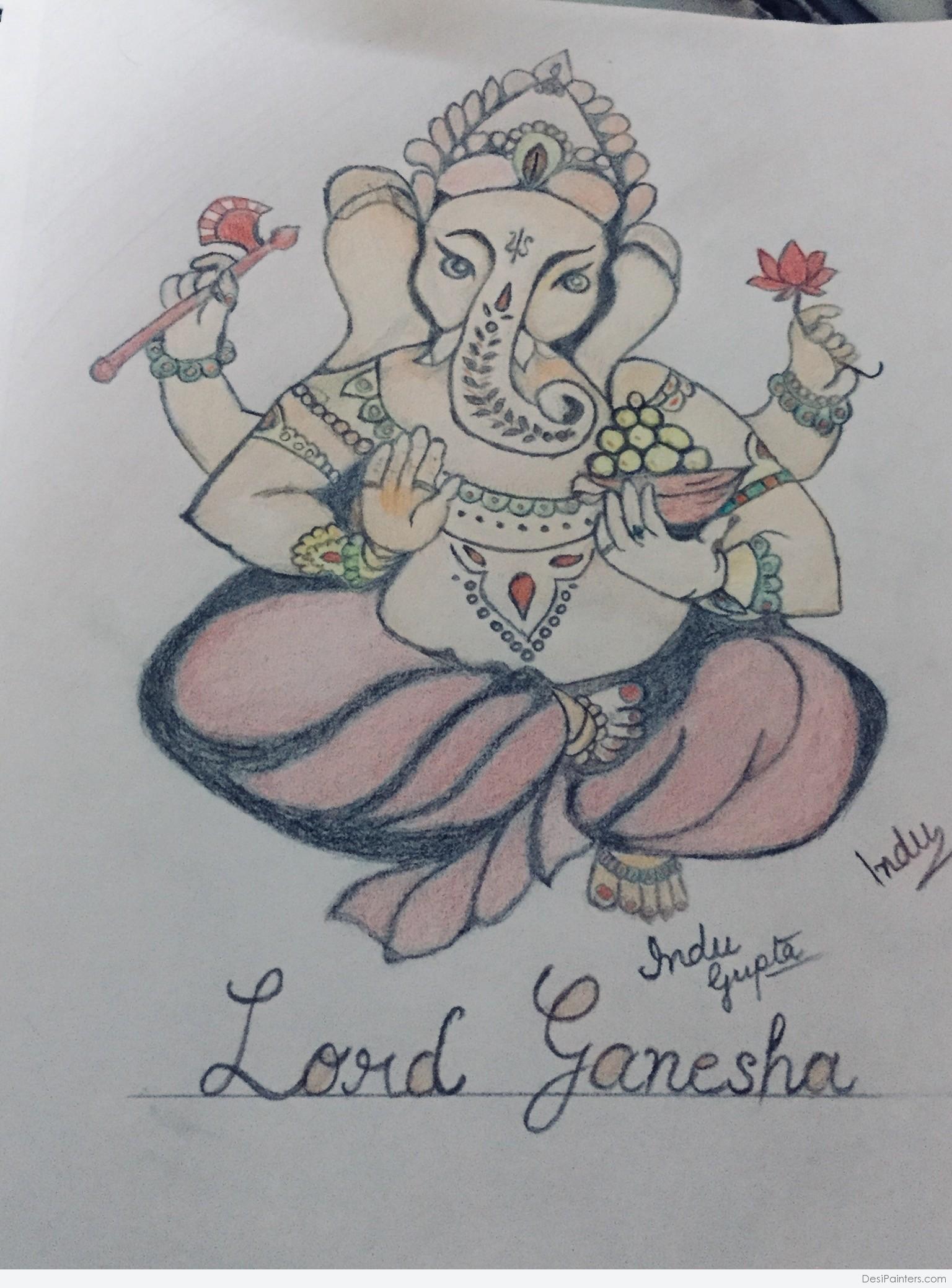 Ganesha Paintings | DesiPainters.com