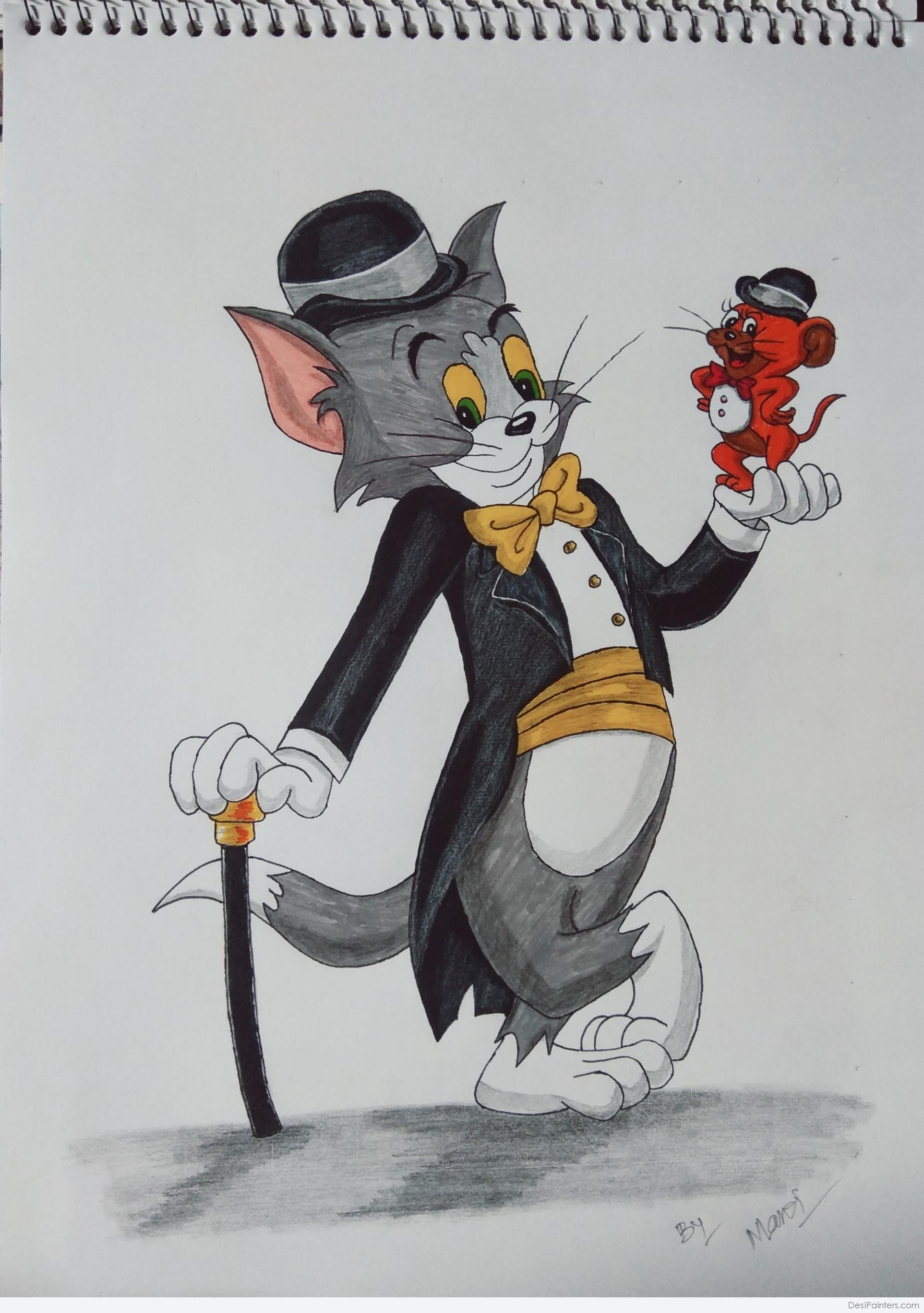 Tom Jerry Drawing | TikTok