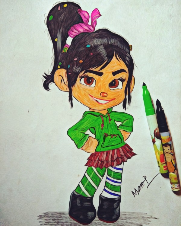 Fantastic Pencil Color Art By Manoj Kumar Naik - DesiPainters.com