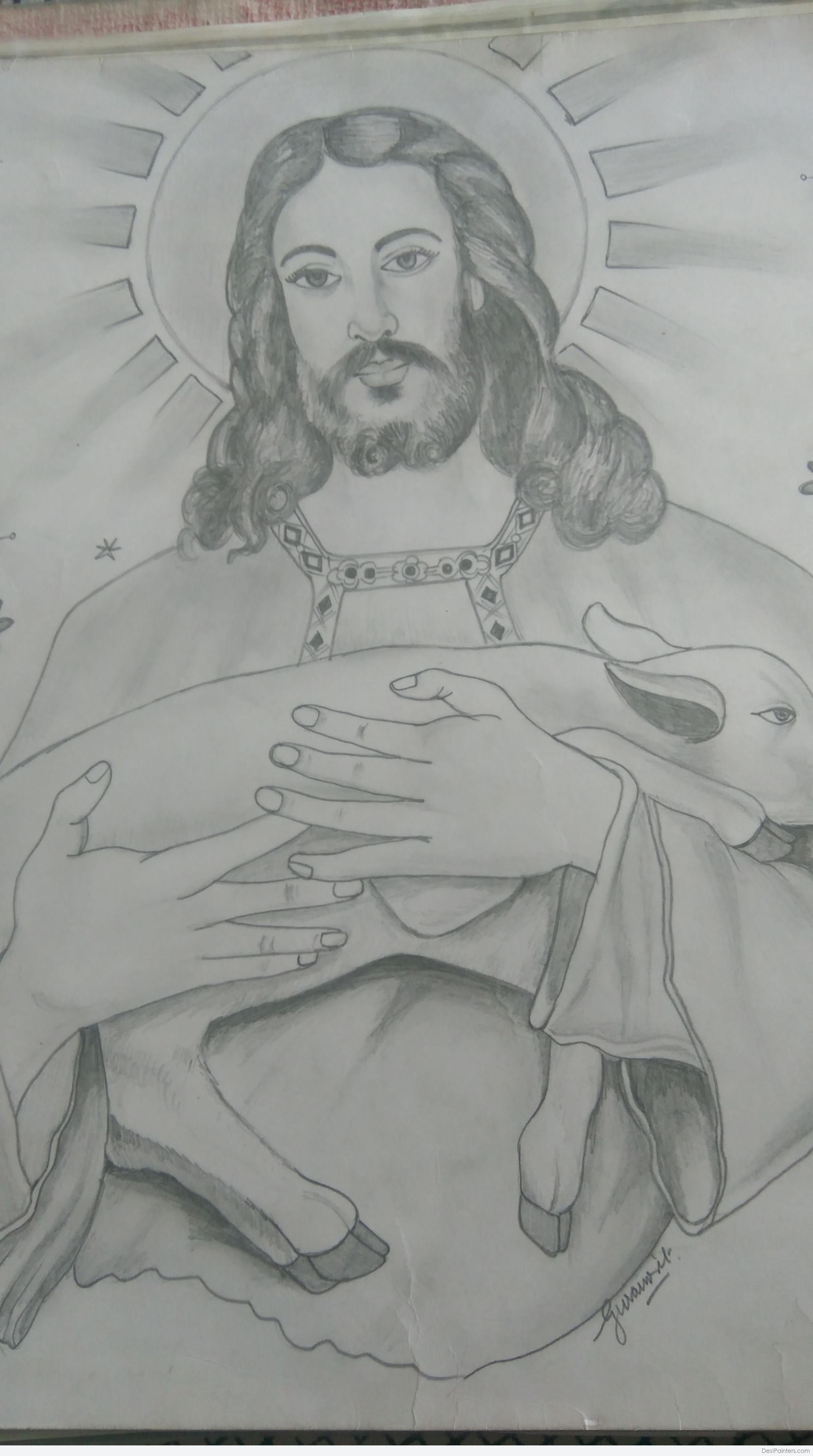 Jesus Christ, tattoo sketch | kirillnbb | Flickr