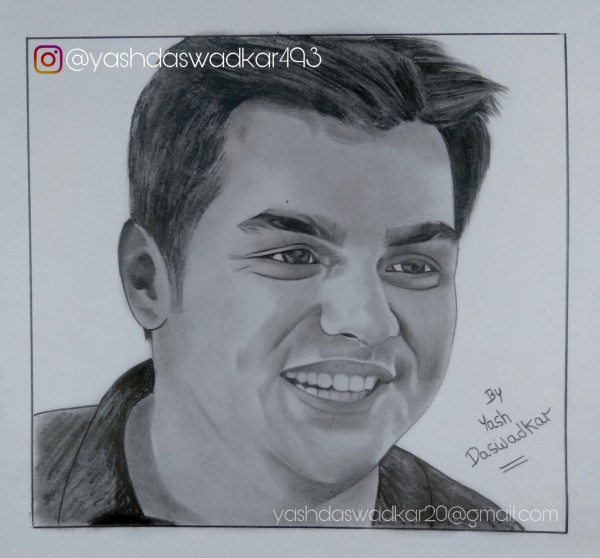 Amazing Pencil Sketch Of Ashish Chanchalani