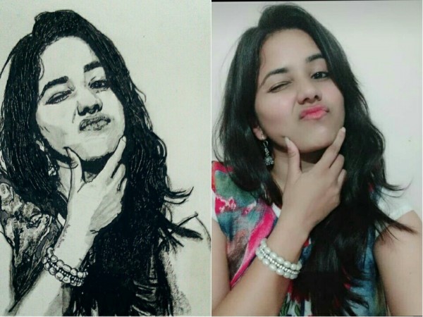 Pencil Sketch With Reference Picture By Kaustubh Sharma