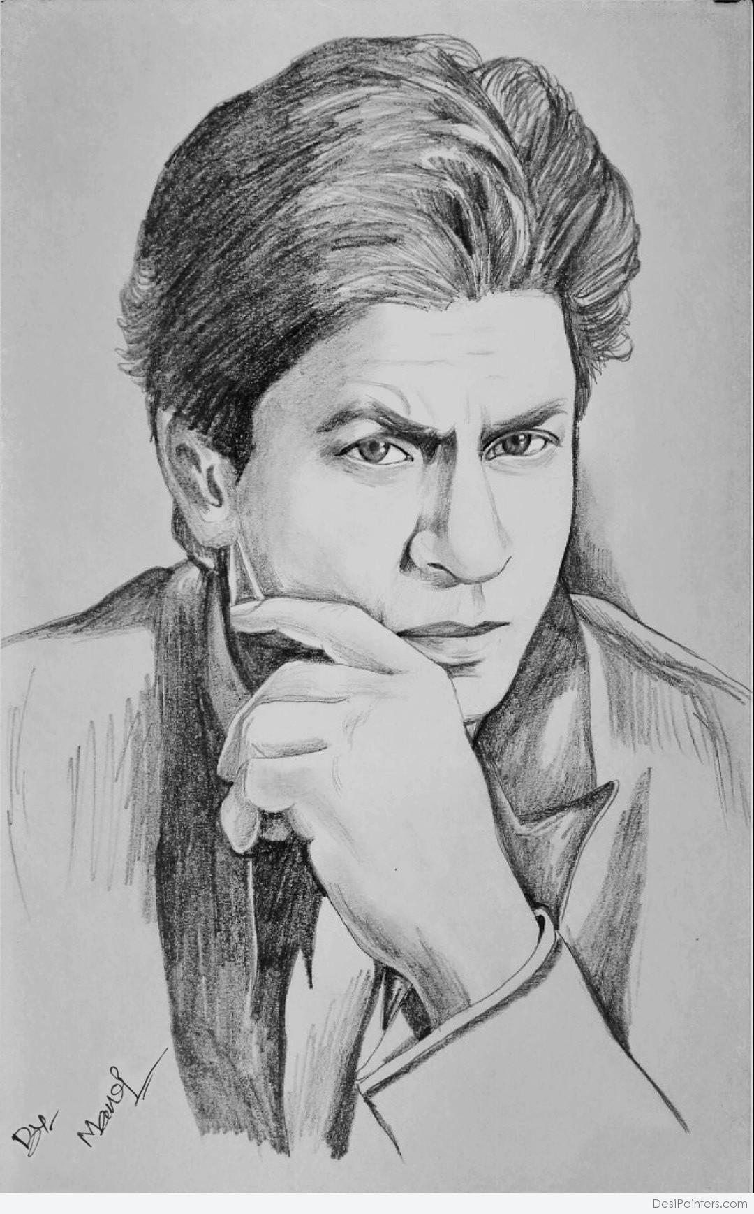 Shahrukh Khan - Drawing Skill