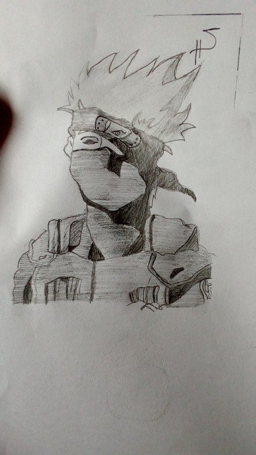 Amazing Pencil Sketch Of Naruto - DesiPainters.com