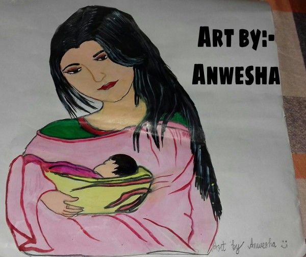 wonderful Watercolor Painting Art By Anwesha - DesiPainters.com