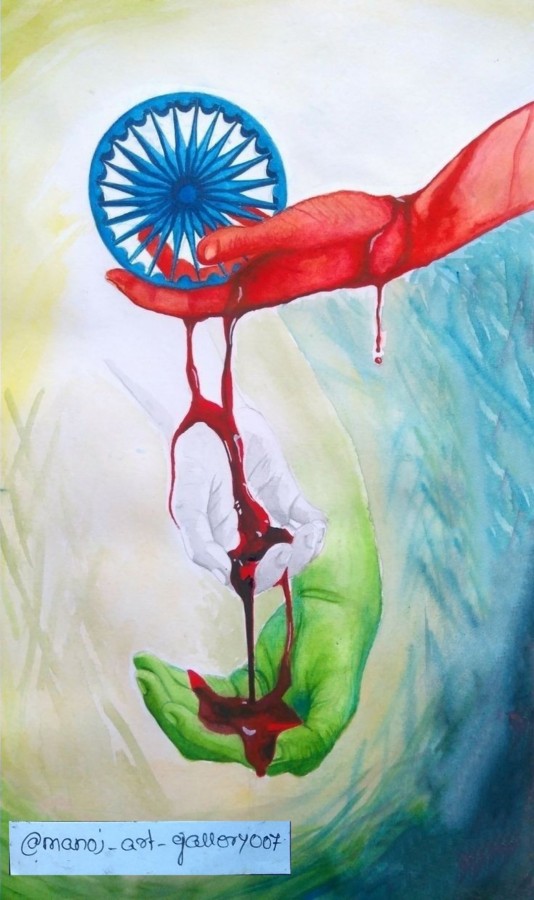 Great Watercolor Painting Art By Manoj Kumar Naik - DesiPainters.com