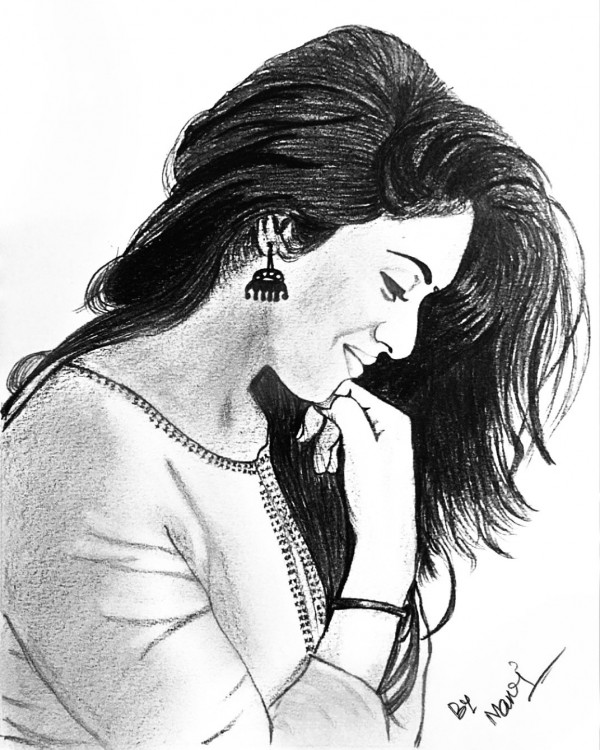 Wonderful Pencil Sketch Art By Manoj Kumar Naik - DesiPainters.com