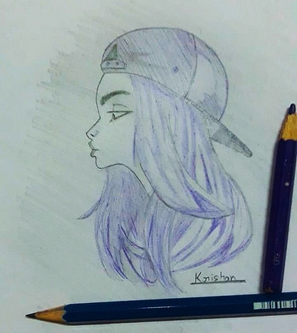 Amazing Pencil Sketch Art By Krishan Varathe - DesiPainters.com