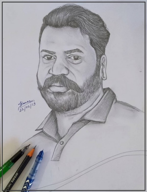 Special Teacher’s Day Sketch By Shubham Kumar Carpenter - DesiPainters.com