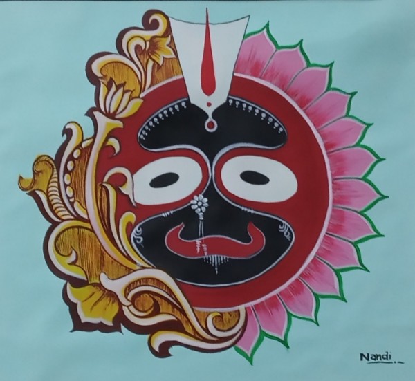Beautiful Painting Of Lord Jagannath - DesiPainters.com
