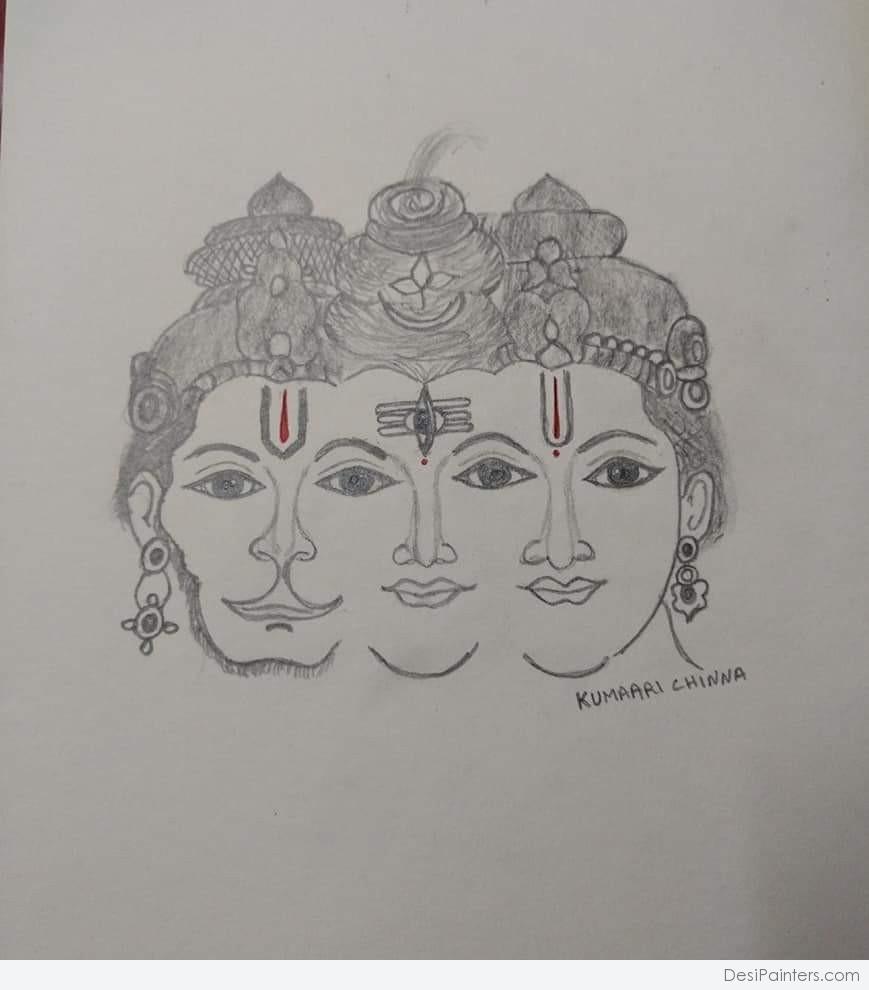 710+ Lord Vishnu Drawing Stock Illustrations, Royalty-Free Vector Graphics  & Clip Art - iStock